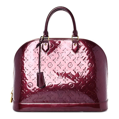 Louis Vuitton Vernis Alma GM Rouge Fauviste 1 of 9