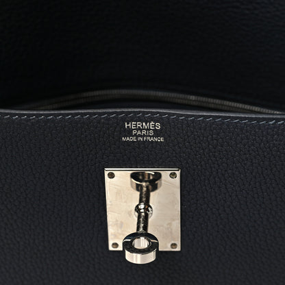 Hermes Togo Kelly Messenger GM Bleu Nuit 6 of 10