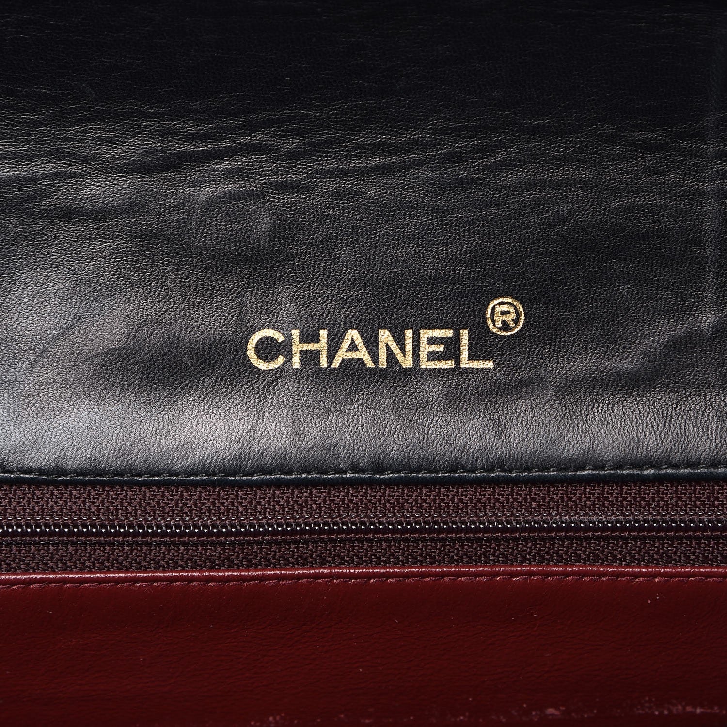 Chanel Lambskin Quilted XL Jumbo Single Flap Black 6 of 13