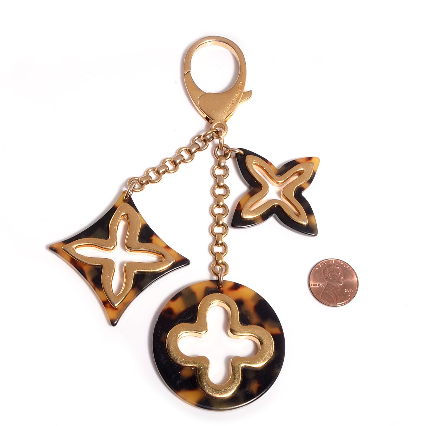 Insolence Bag Charm Ecaille