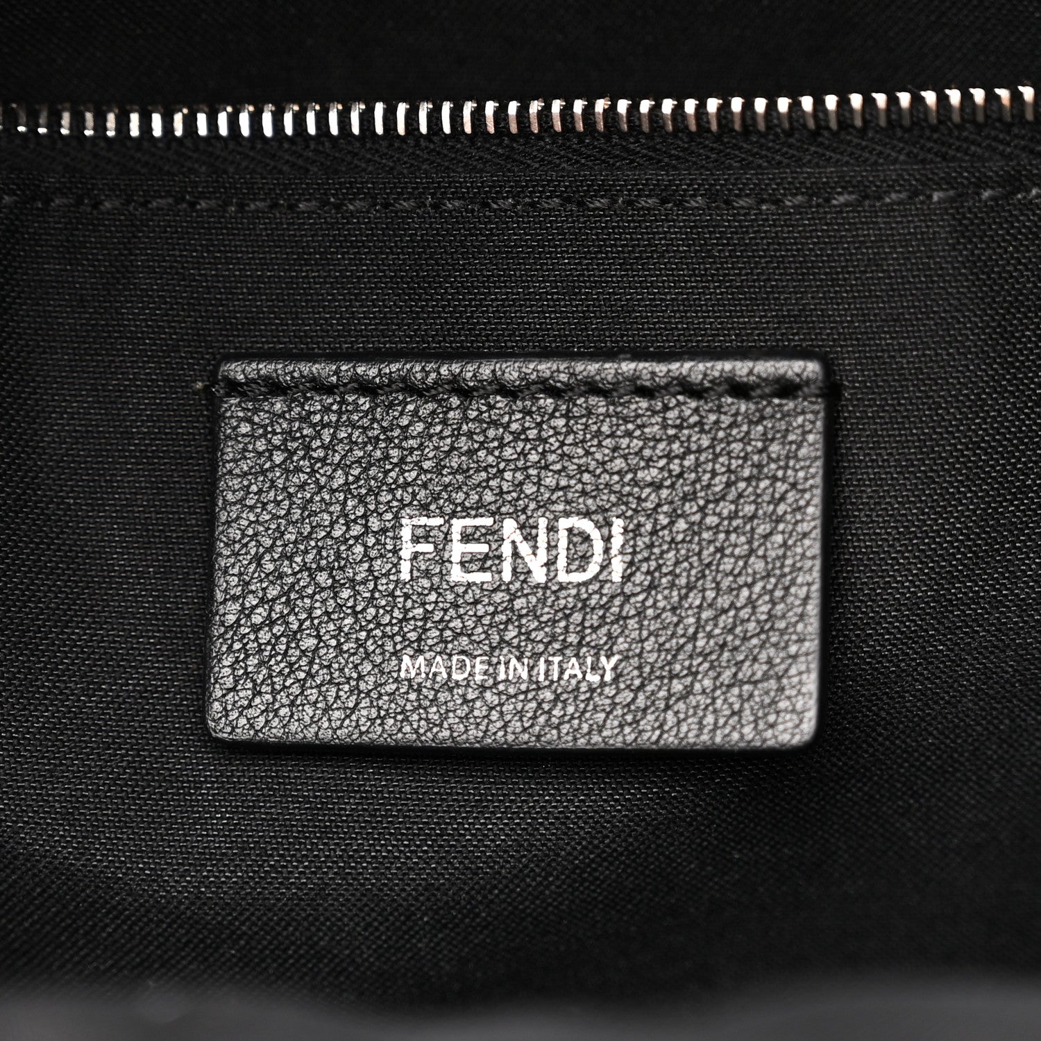 Fendi Vitello Century Fun Fair Metal Studded Mini Backpack Black Multicolor 6 of 12