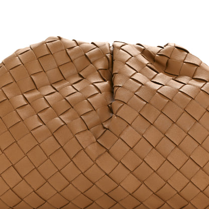 Bottega Veneta Nappa Maxi Intrecciato The Pouch Oversized Clutch Caramel 8 of 12