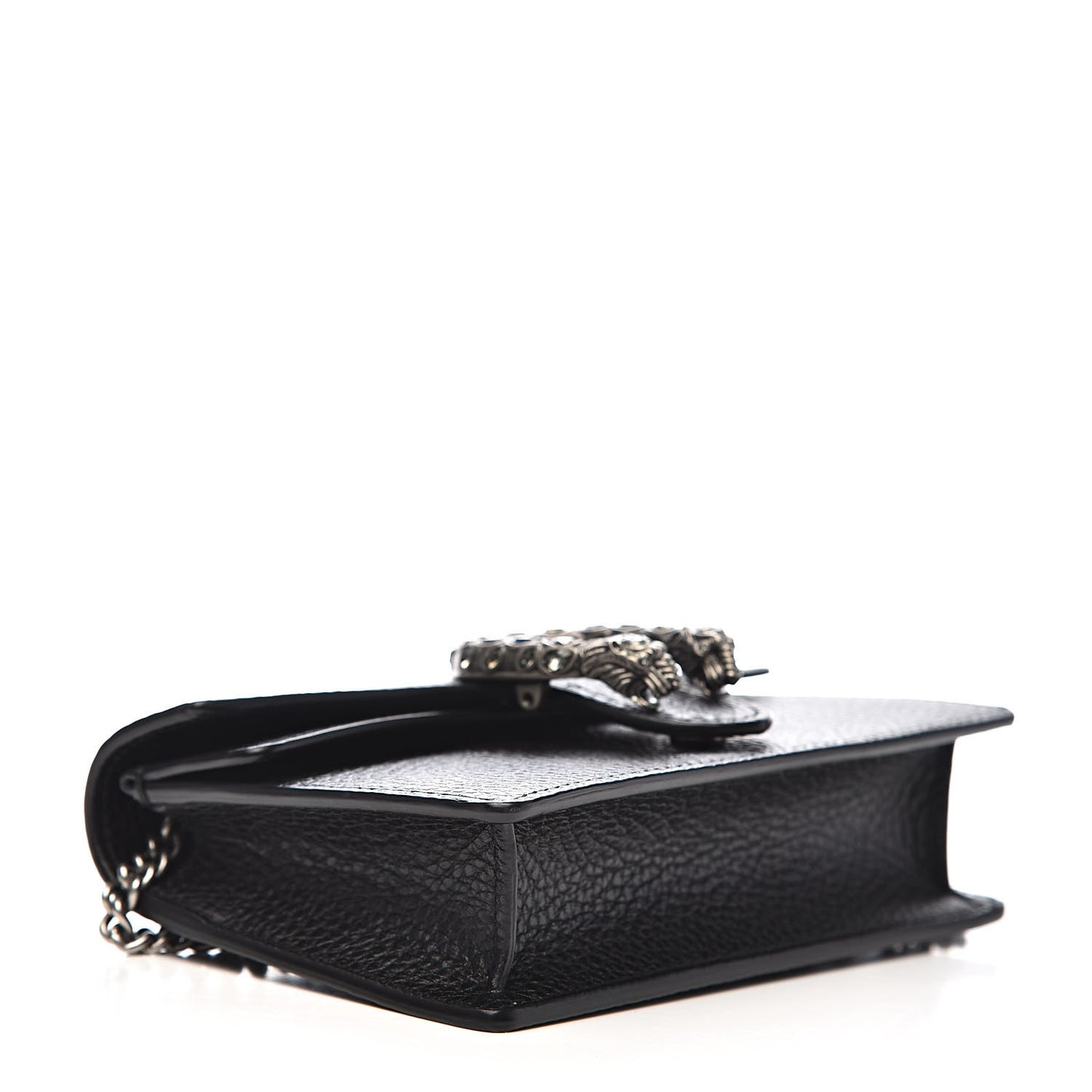 Calfskin Super Mini Dionysus Shoulder Bag Black