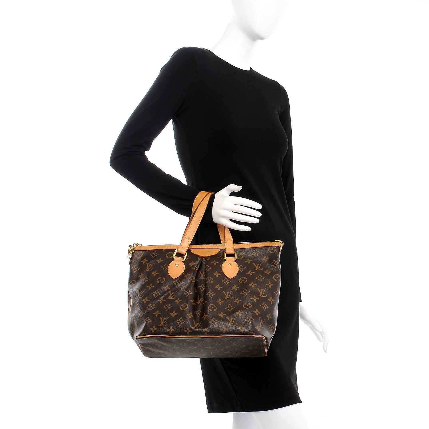 Louis Vuitton Monogram Palermo PM 3 of 9
