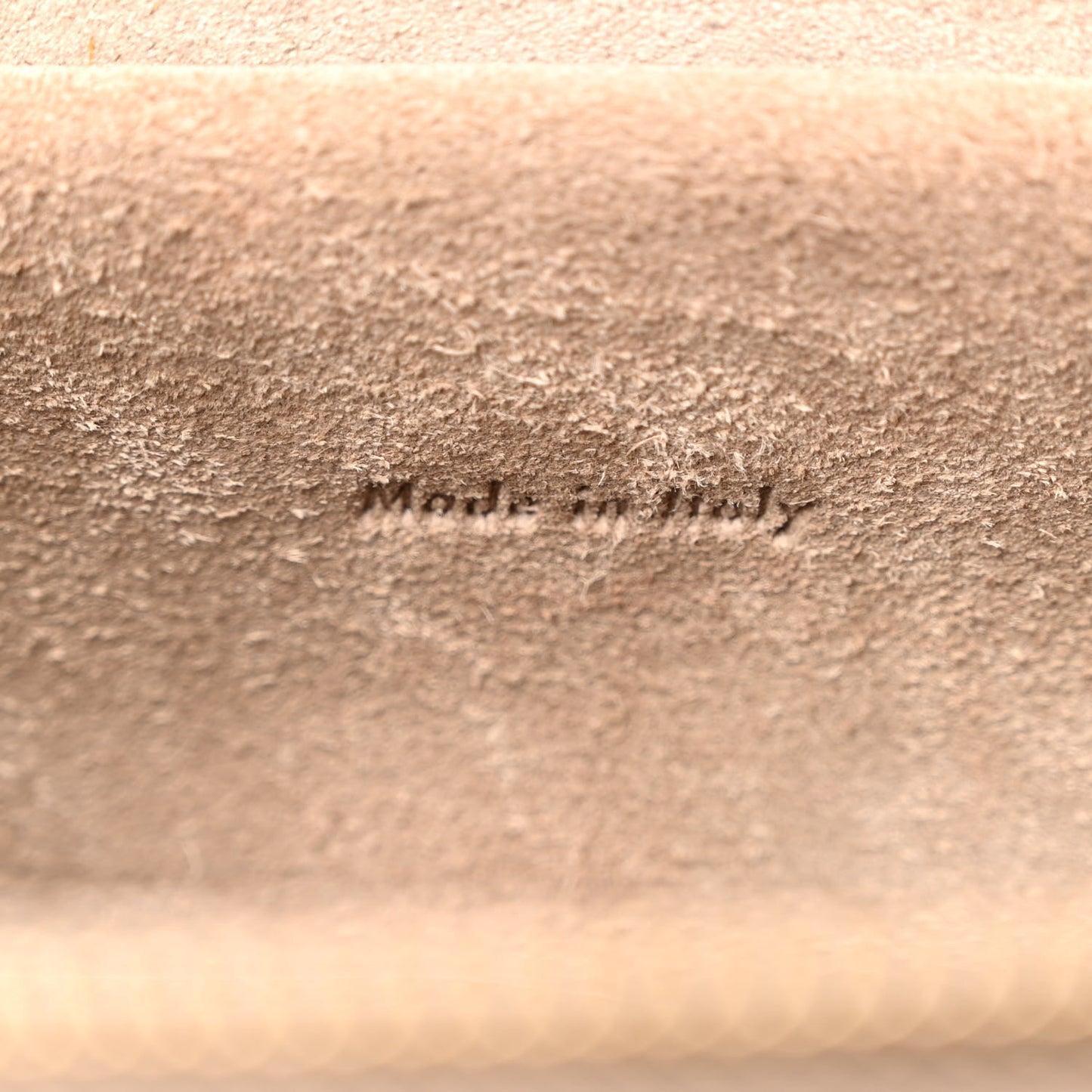 Grained Calfskin Mini Belt Bag Light Taupe