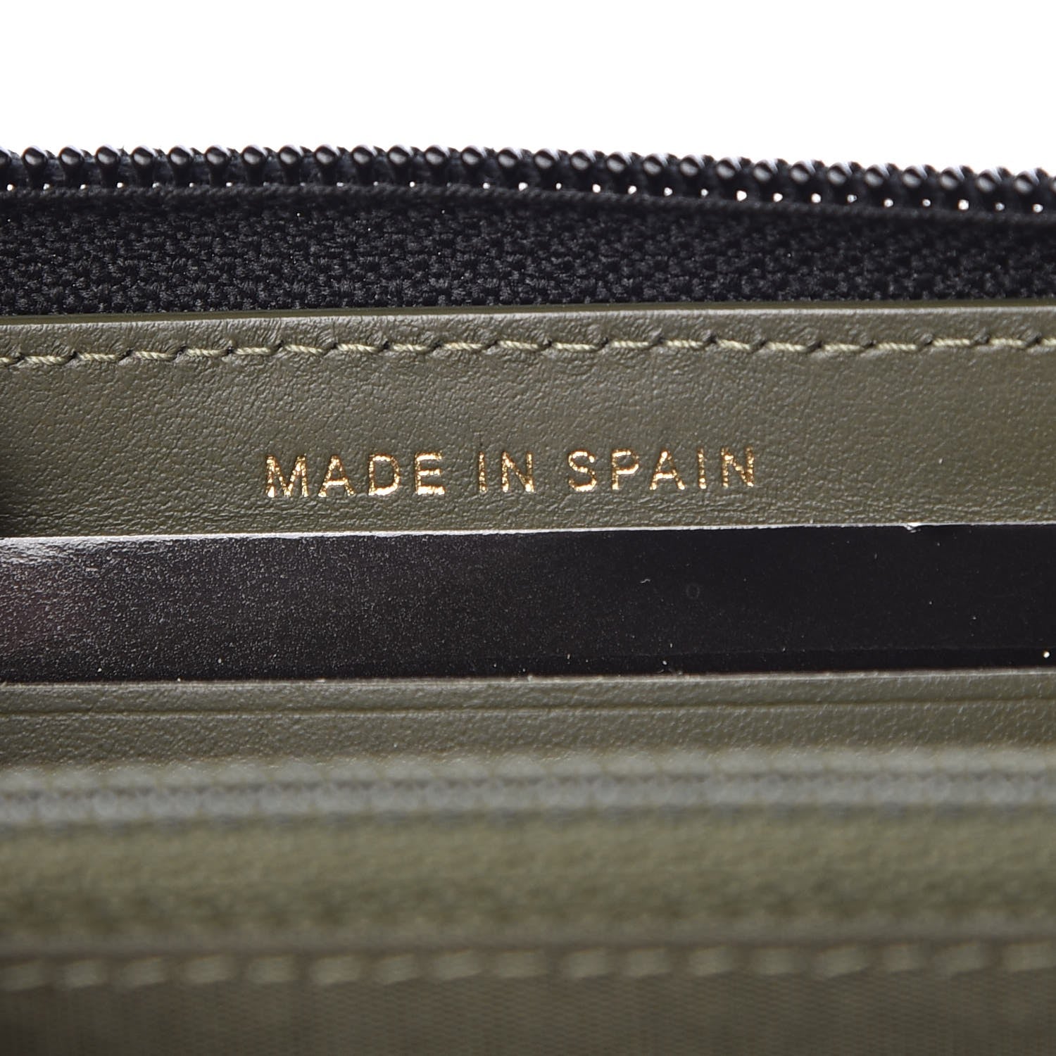 Chanel Caviar Quilted Small Boy Zip Around Wallet Black 8 of 11