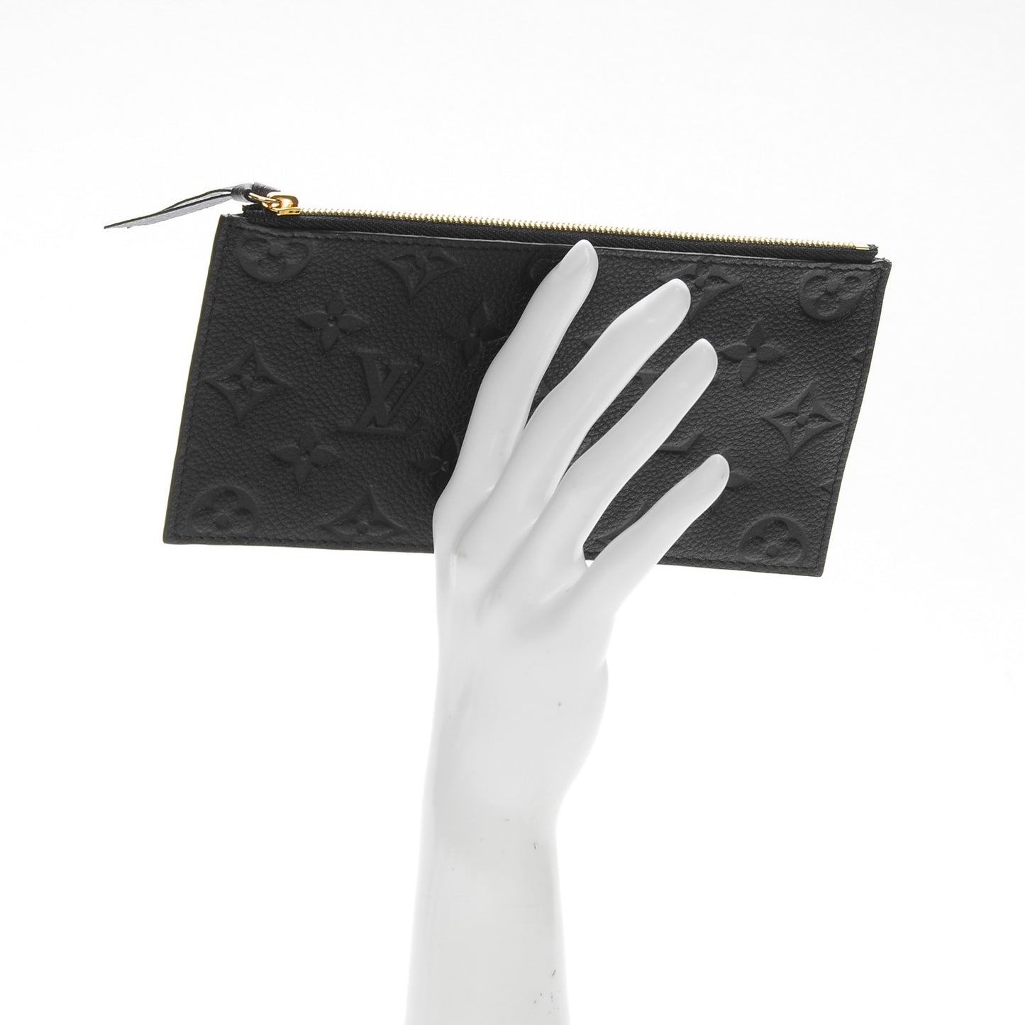 Empreinte Felicie Chain Wallet Zippered Insert Black