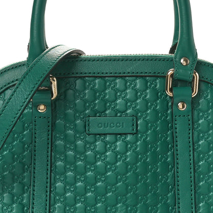 Gucci Soft Microguccissima Mini Dome Bag Emerald 8 of 10
