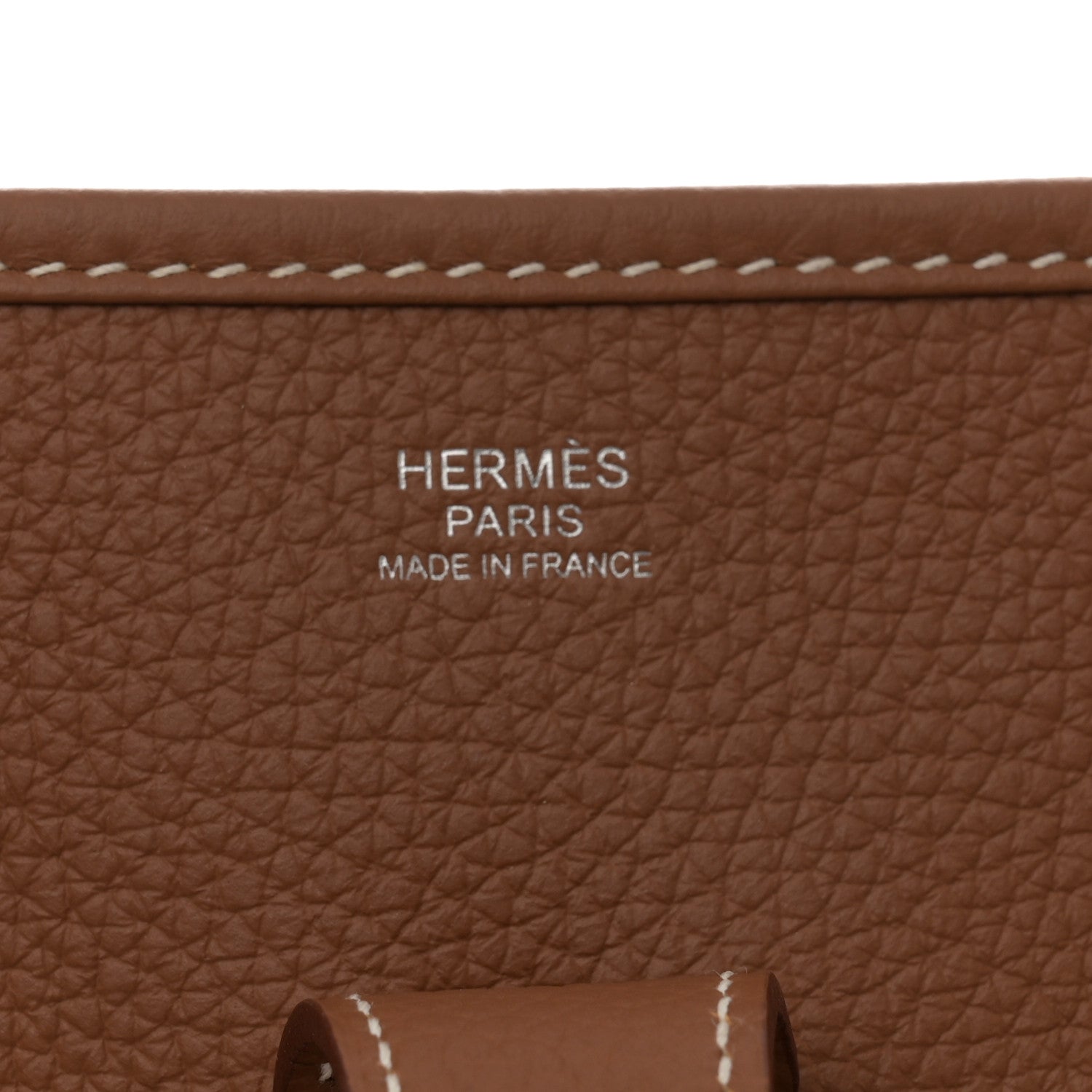 Hermes Taurillon Clemence Evelyne III GM Gold 6 of 11