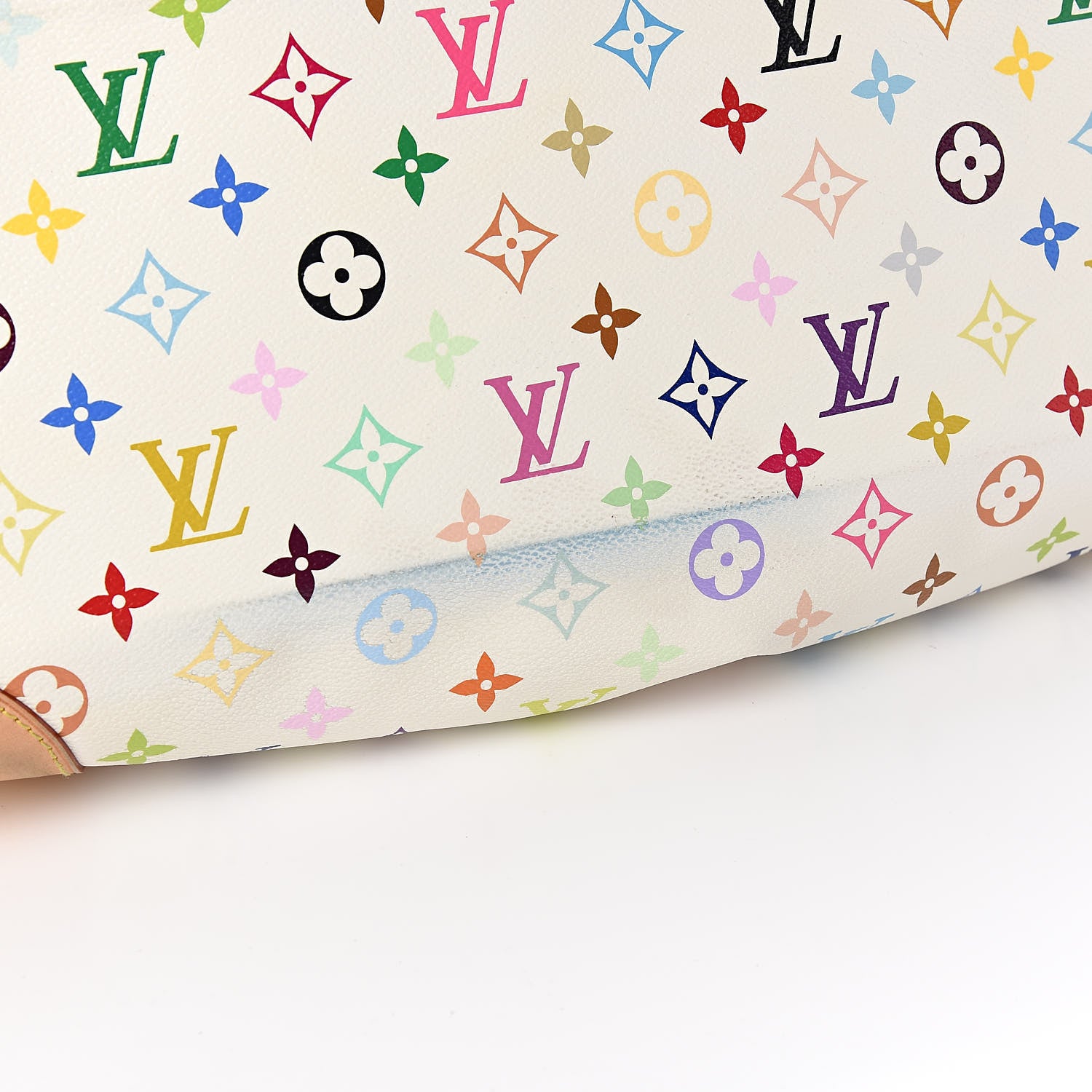 Louis Vuitton Monogram Multicolor Ursula White 9 of 12
