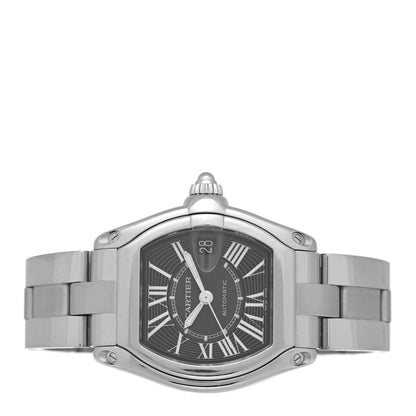 Cartier Stainless Steel 37mm Roadster Automatic Watch Black 2 of 4