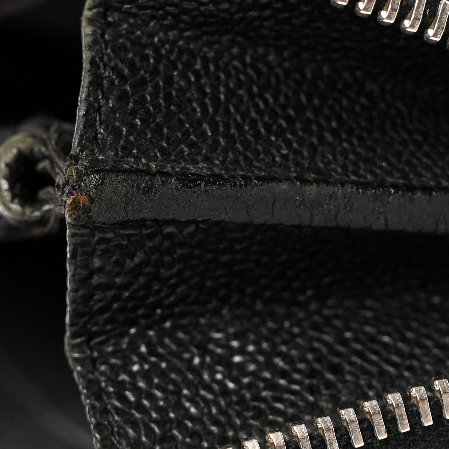 Chanel Caviar Outdoor Ligne Zip Around Wallet Black 12 of 18