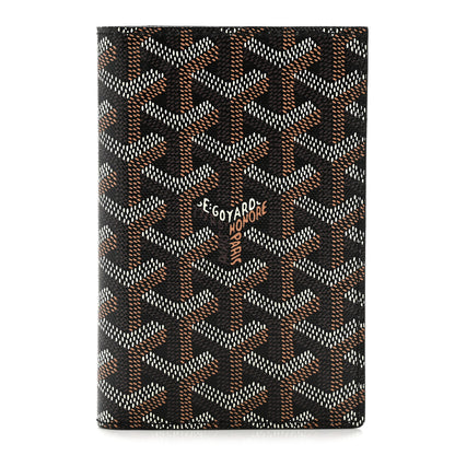 Goyard Goyardine Grenelle Passport Wallet Black 1 of 10