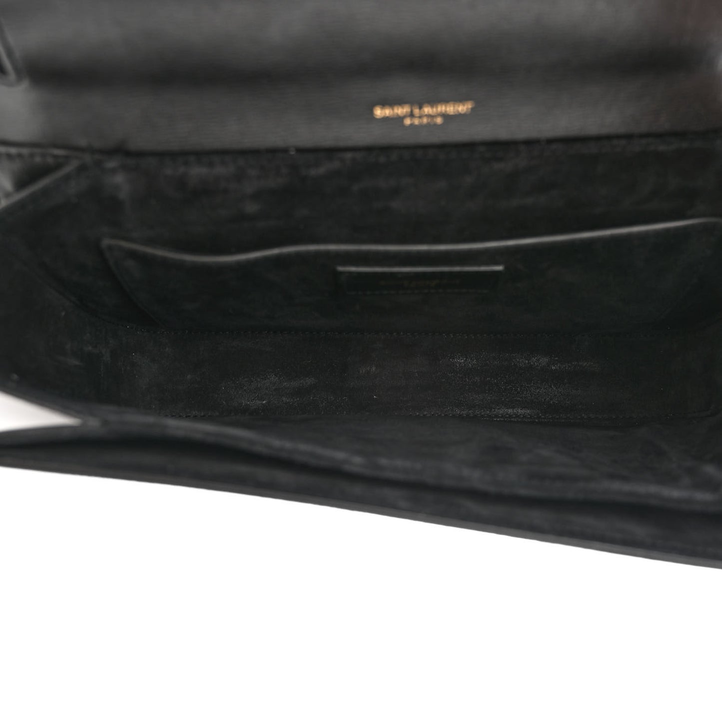 Smooth Calfskin Suede Medium Bellechasse Dark Green
