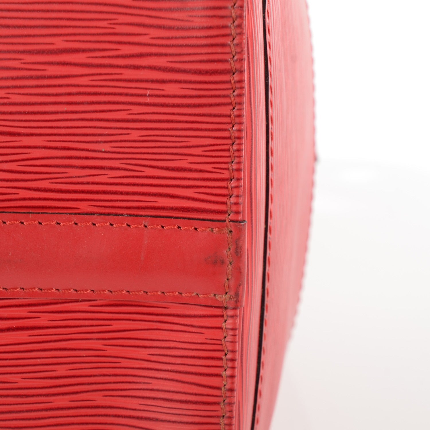 Louis Vuitton Epi Speedy 30 Rouge 4 of 14