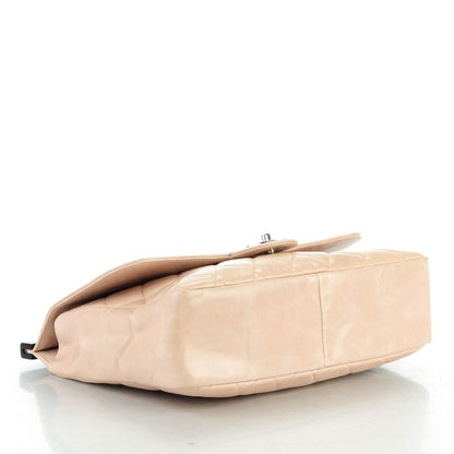 Chanel Glazed Calfskin Quilted Small CC Delivery Tote Light Pink 4 of 7