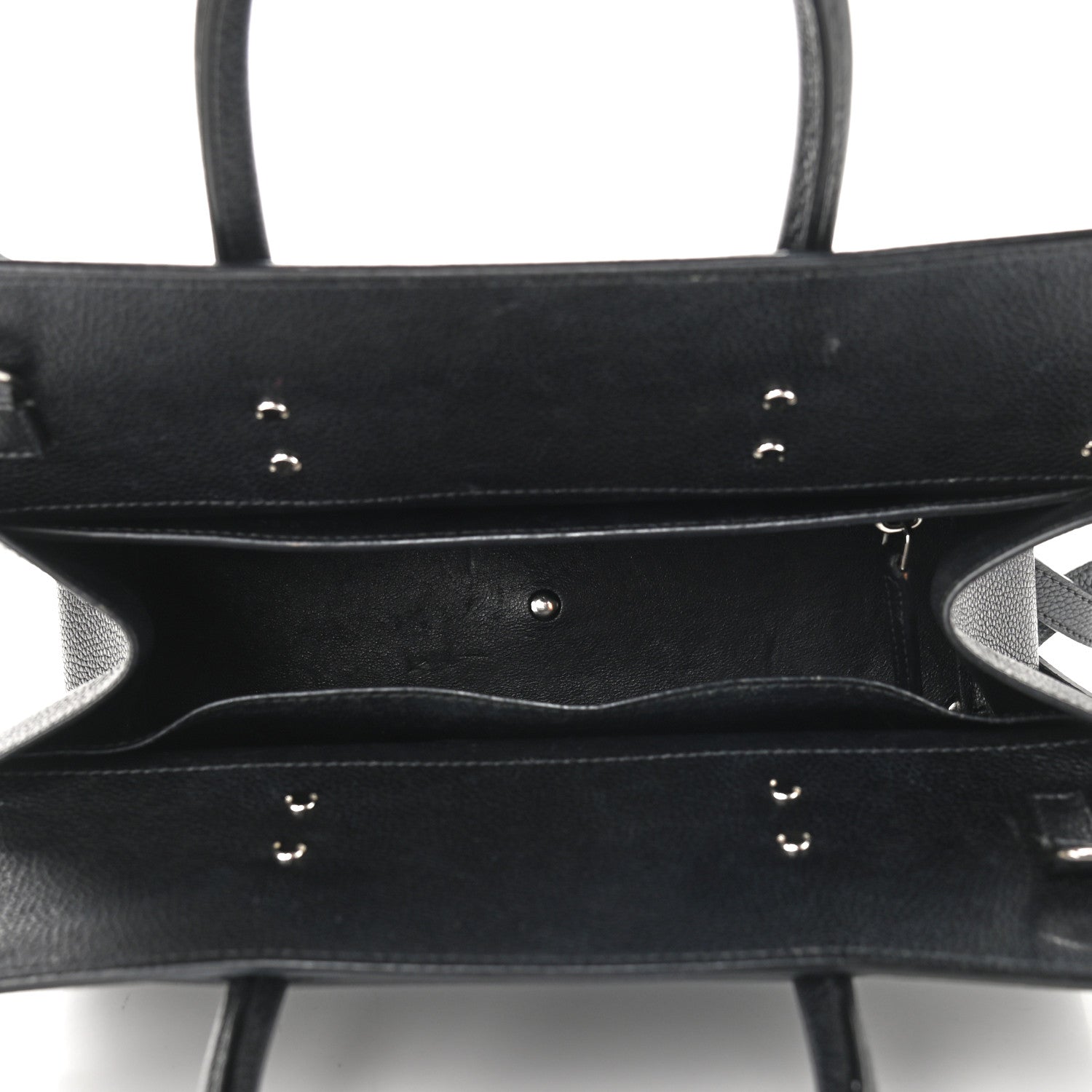 Givenchy Grained Calfskin Small Horizon Satchel Black 4 of 9