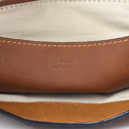 Chloe Grained Lambskin Medium Lexa Shoulder Bag Mustard Brown 7 of 32