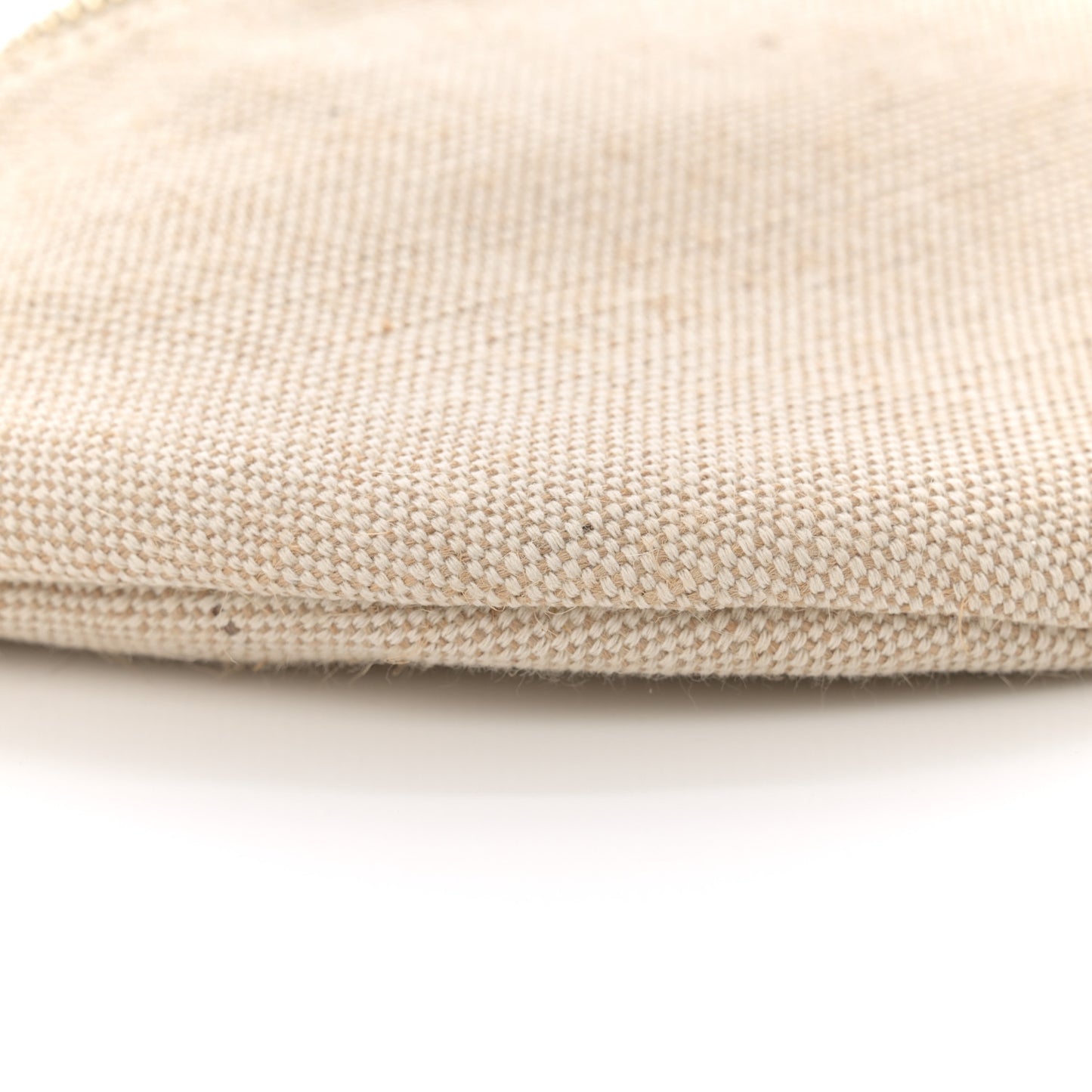 Cotton Calfskin Girls Woody Belt Bag Natural