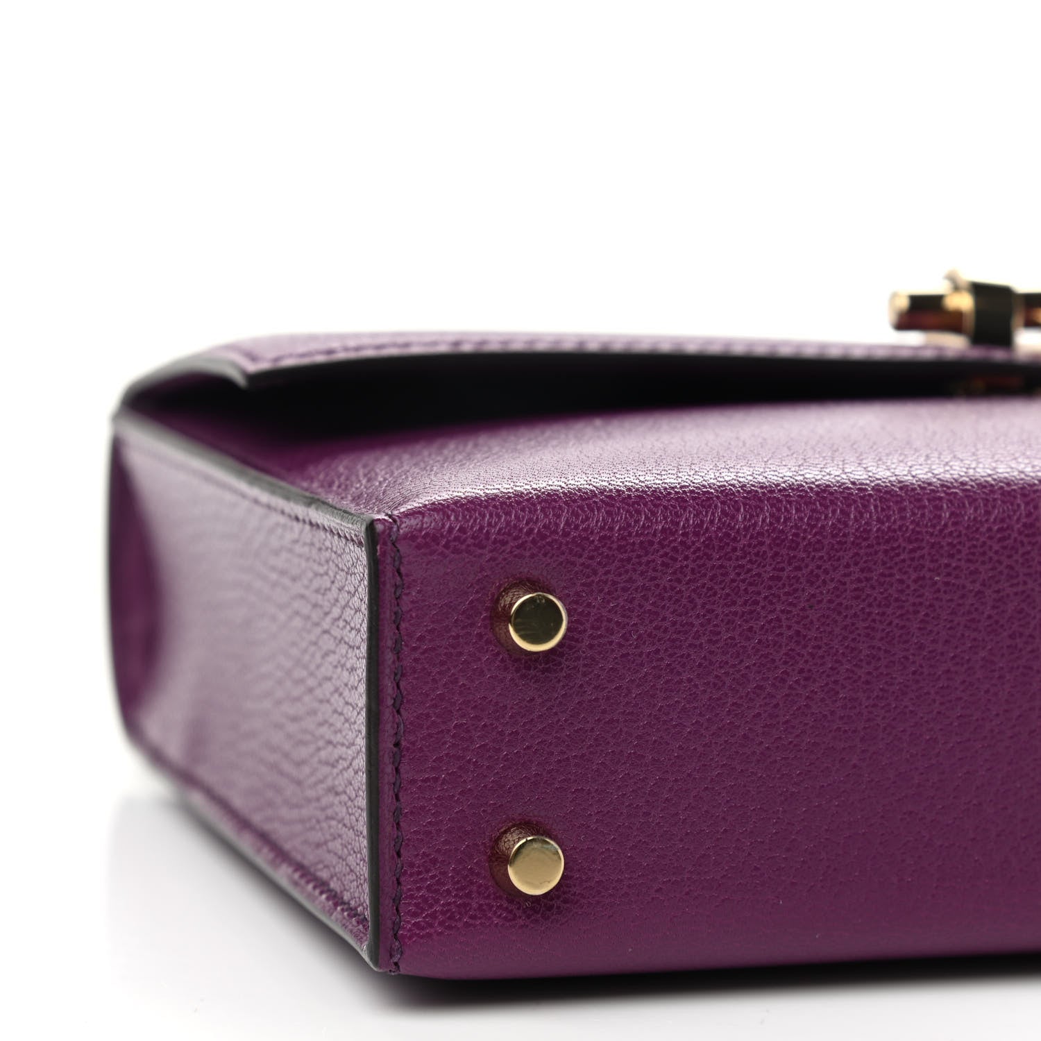 Hermes Chevre Chamkila Mini Verrou Chaine Bag Anemone 8 of 9