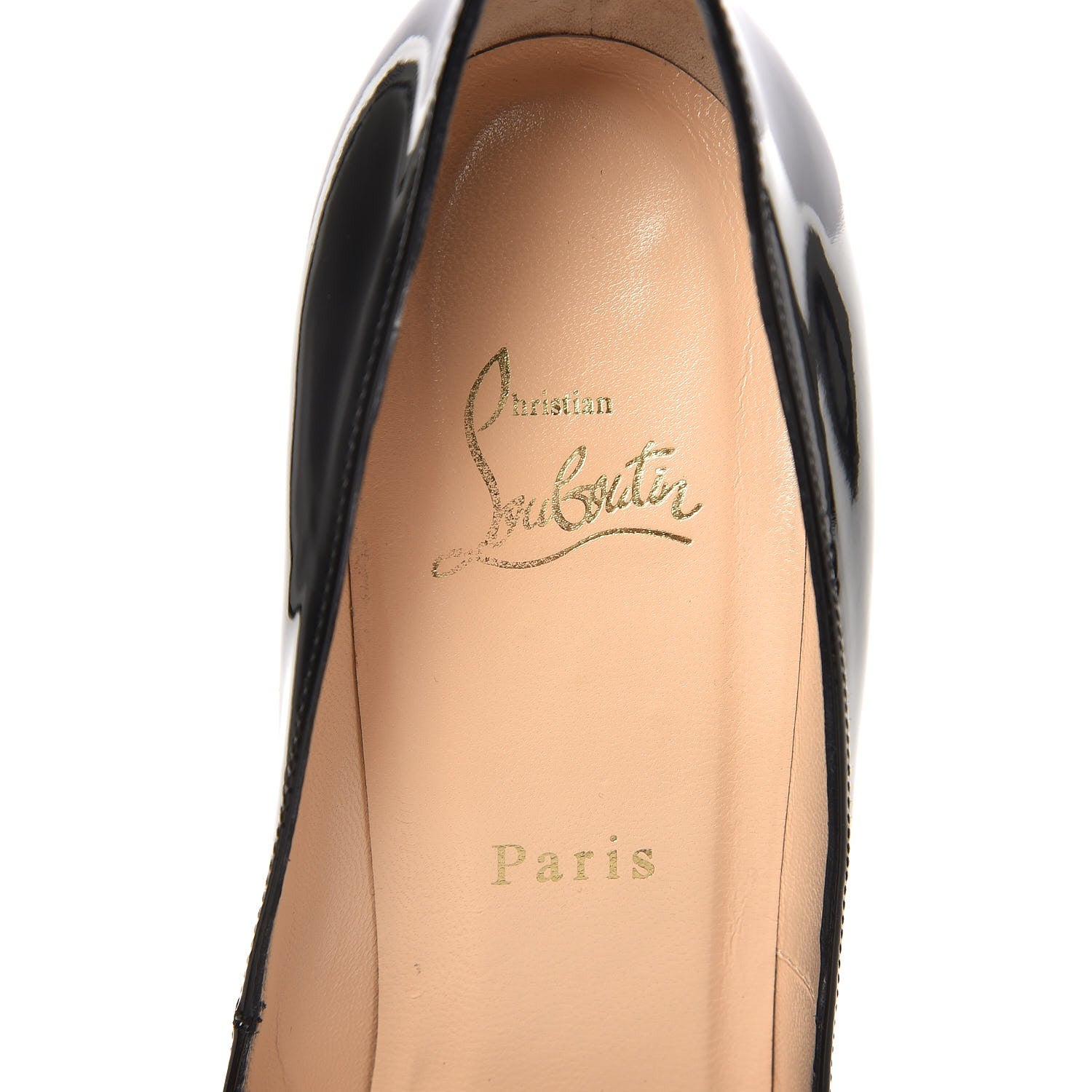Christian Louboutin Patent Pigalle 120 Pumps 39 Black 7 of 13