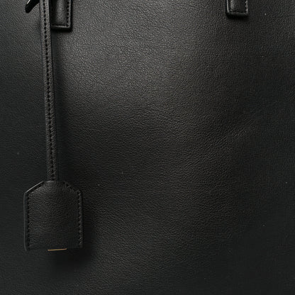 Saint Laurent Calfskin Toy Shopping Tote Black 10 of 10