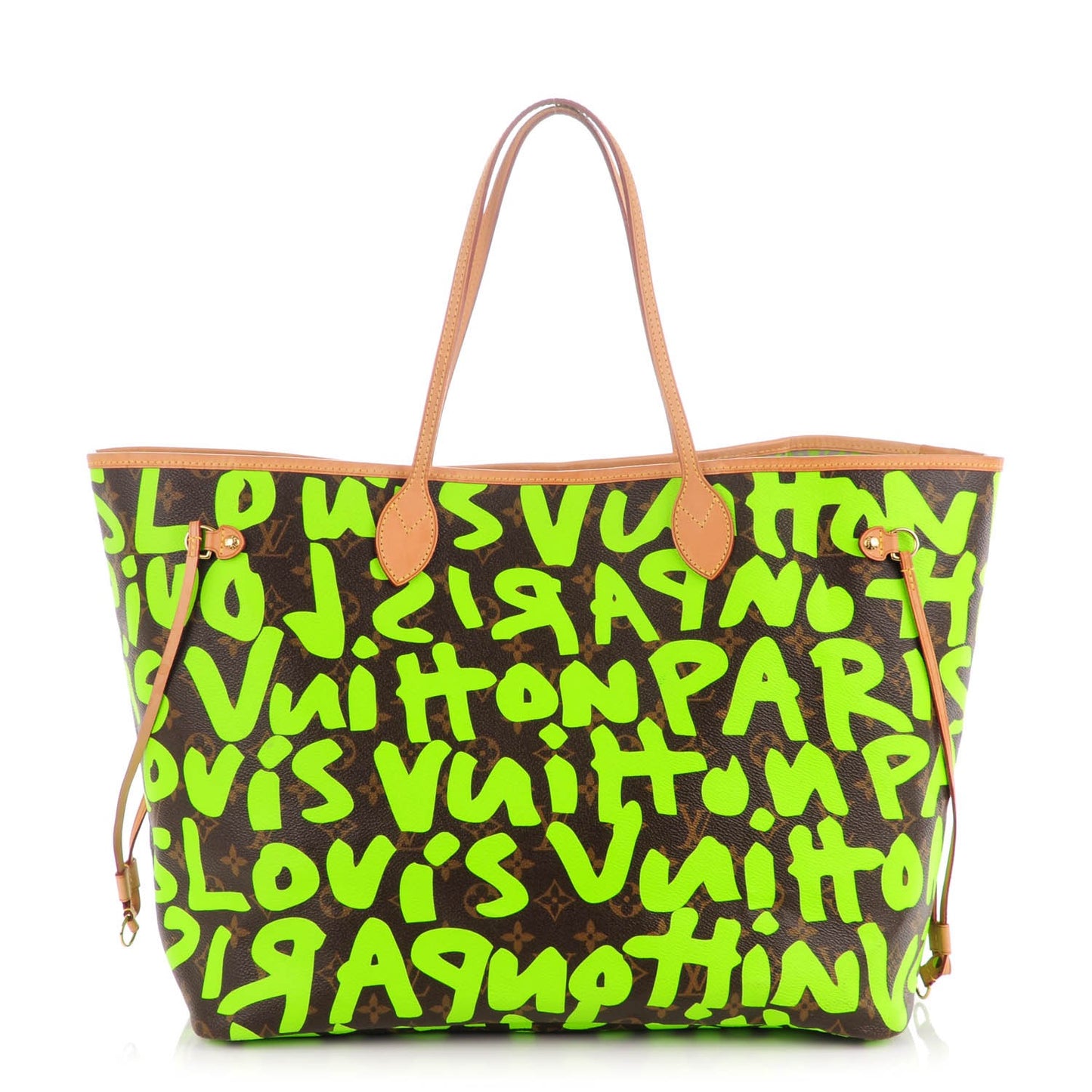 Monogram Graffiti Neverfull GM Green