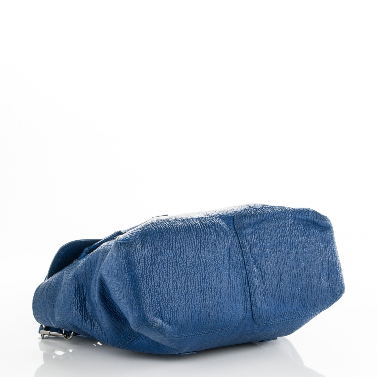 3.1 Phillip Lim 3.1 Textured Calfskin Large Pashli Satchel Cobalt 4 of 6