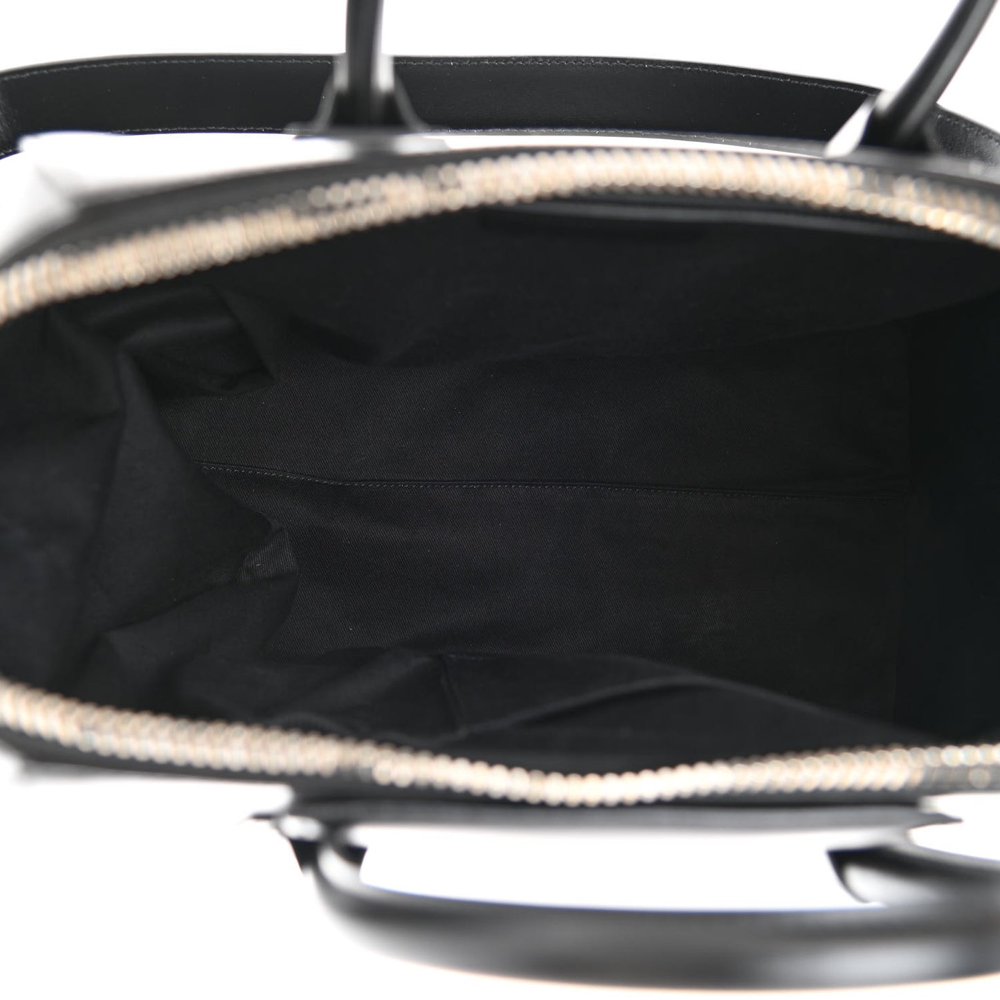 Shiny Lord Calfskin Medium Antigona Black