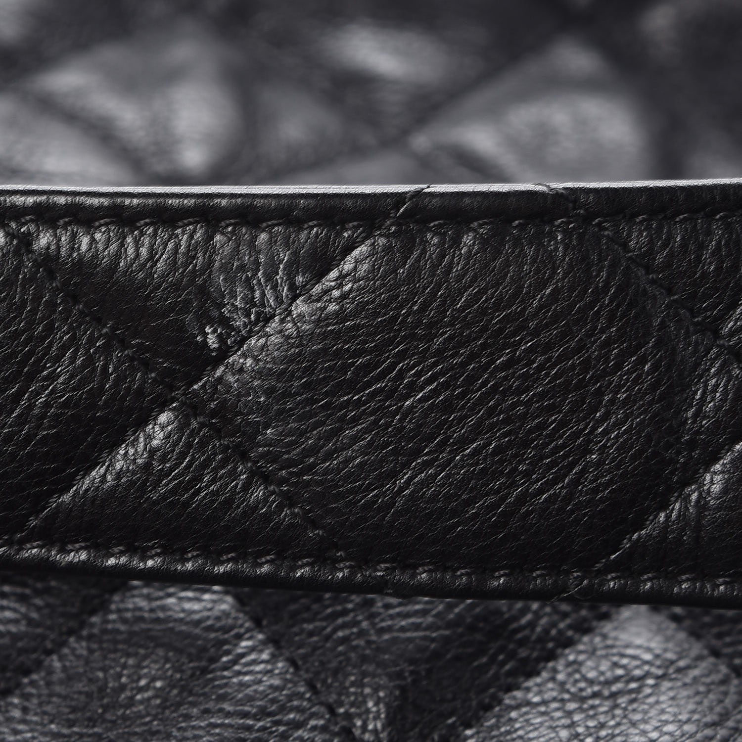 Chanel Calfskin Quilted Large Chain Me Hobo Black 6 of 8