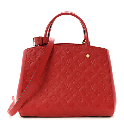 Louis Vuitton Empreinte Montaigne MM Cherry 1 of 9