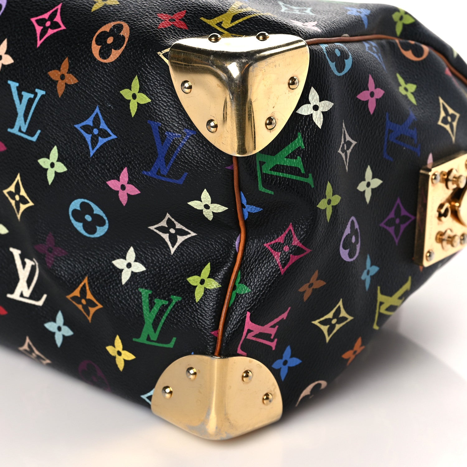 Louis Vuitton Monogram Multicolor Speedy 30 Black 8 of 14