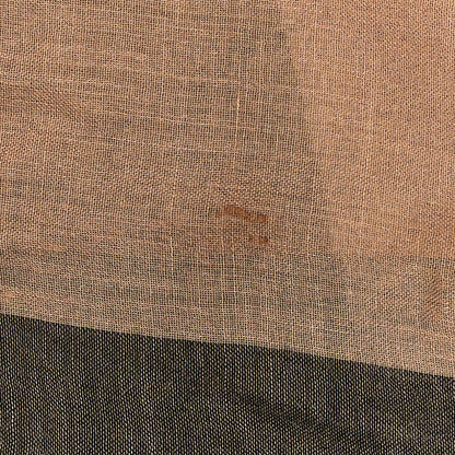 Burberry Wool Silk Gauze Giant Check Lightweight Scarf Camel 5 of 5