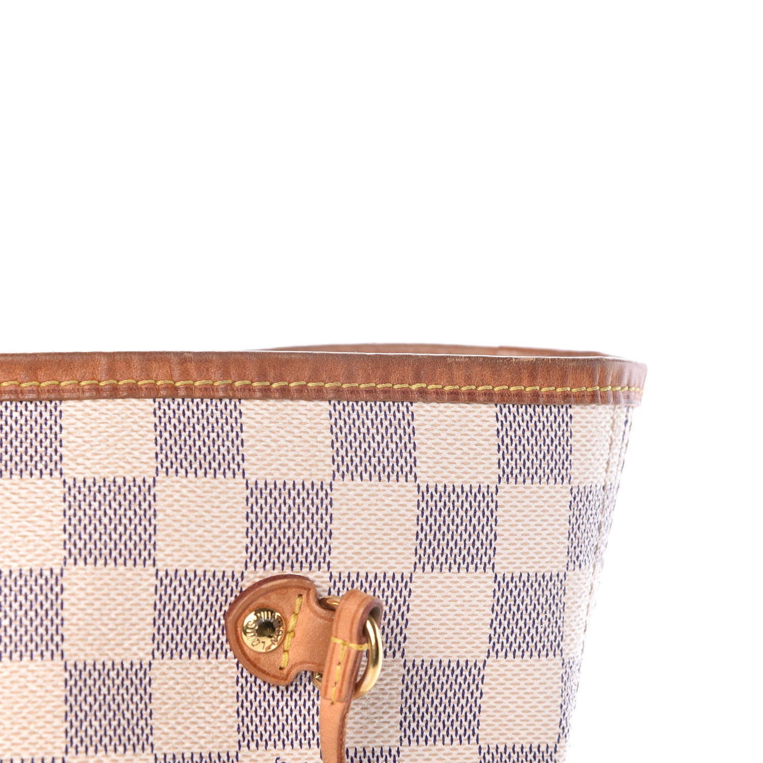 Louis Vuitton Damier Azur Neverfull MM 25 of 26