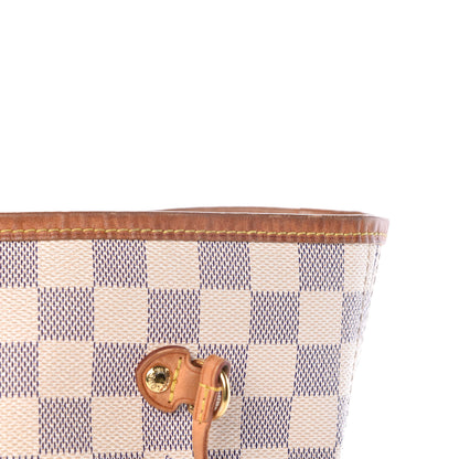 Louis Vuitton Damier Azur Neverfull MM 25 of 26