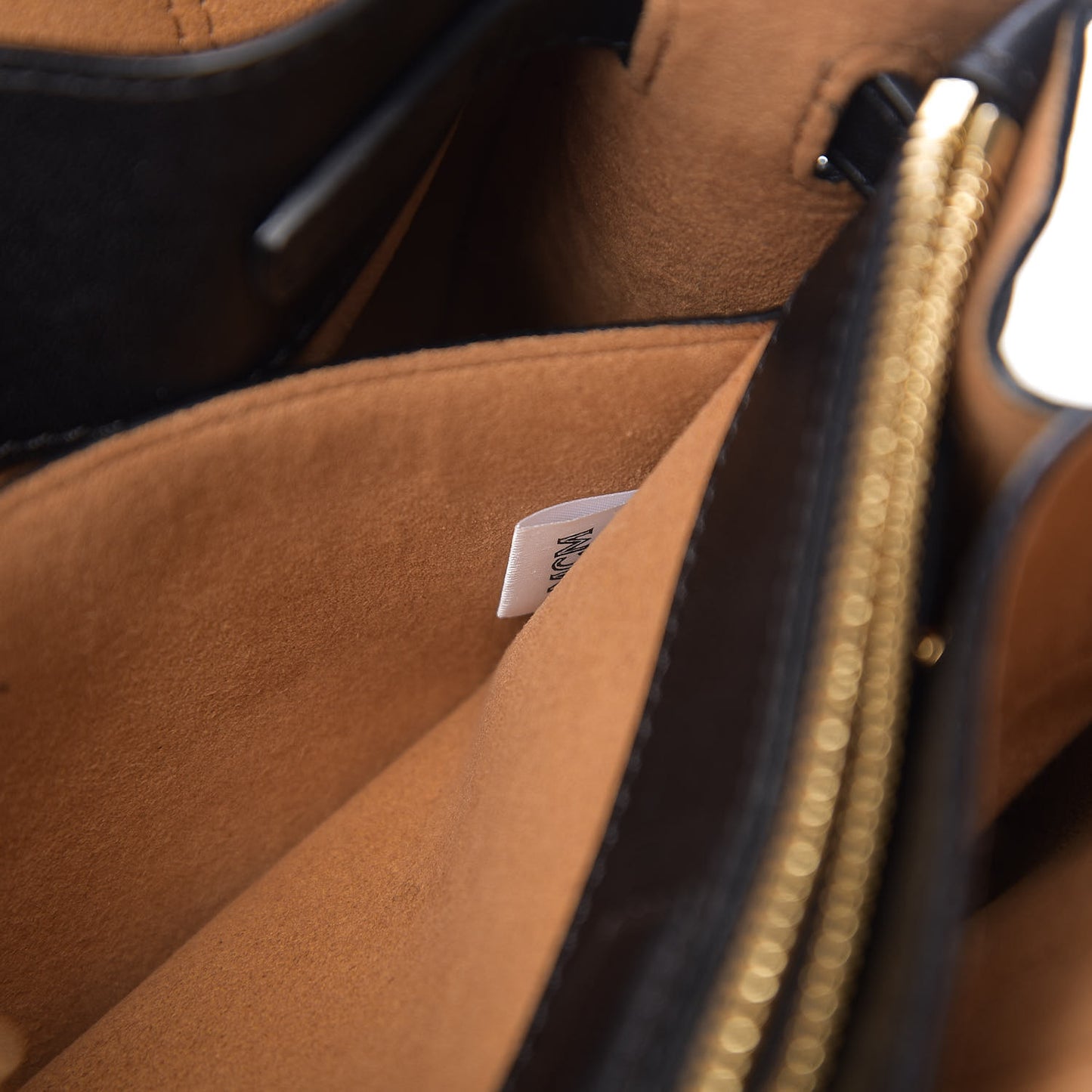 Grained Calfskin Mini Milla Tote Black