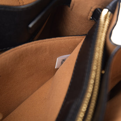 MCM Grained Calfskin Mini Milla Tote Black 5 of 8