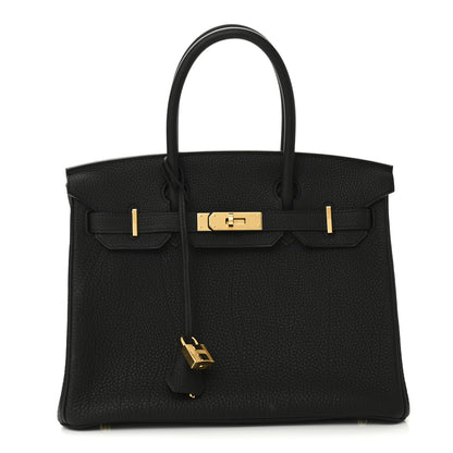 Hermes Togo Birkin 30 Black 1 of 11