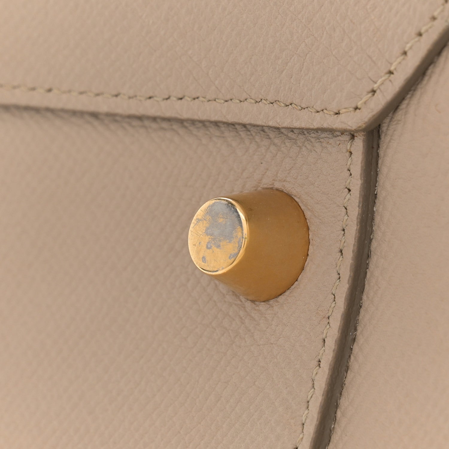 Celine Grained Calfskin Mini Belt Bag Light Taupe 11 of 14