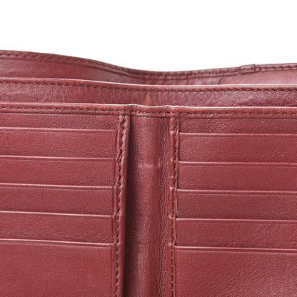 Gucci Monogram Heart French Wallet Red 9 of 16