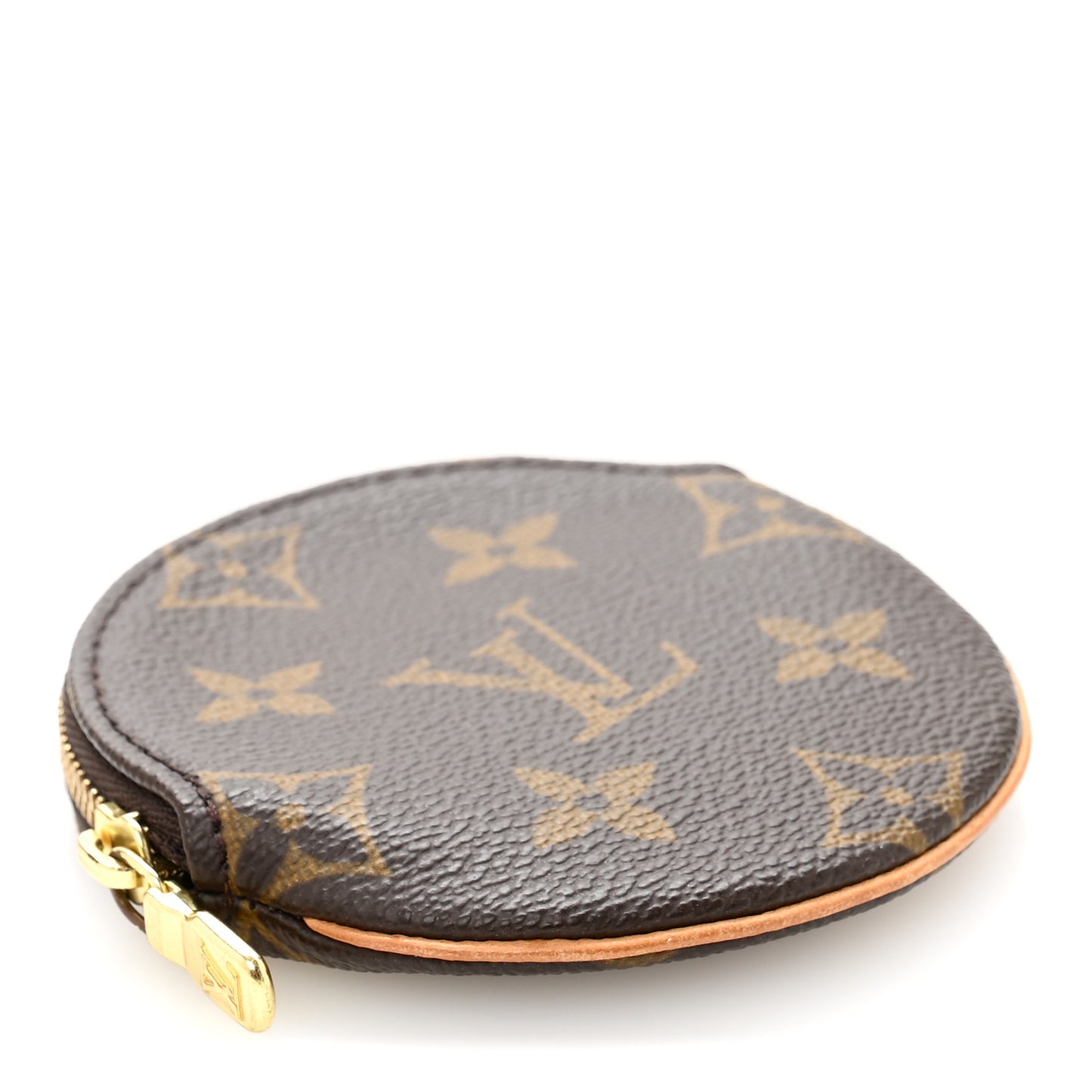 Monogram Round Coin Purse