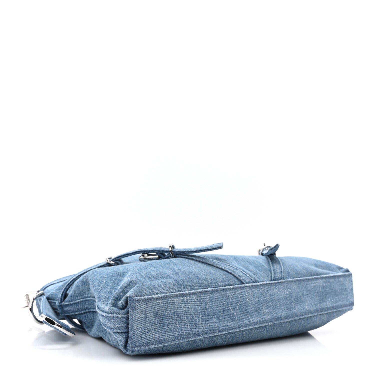 Givenchy Washed Denim Medium Voyou Bag Medium Blue 4 of 10