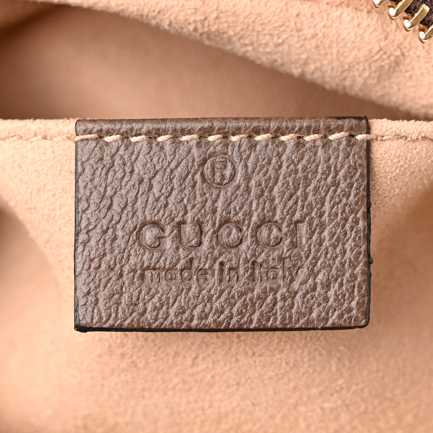 Gucci GG Supreme Monogram Web Mini Ophidia Shoulder Bag Brown 6 of 11