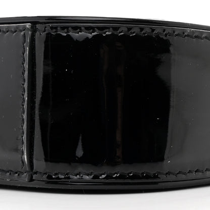 Saint Laurent Patent Calfskin Le 5 A 7 Mini Hobo Black 10 of 11