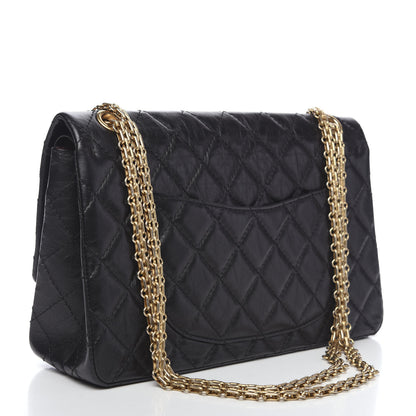 Chanel Aged Calfskin Quilted 2.55 Reissue 226 Flap Black 2 of 10