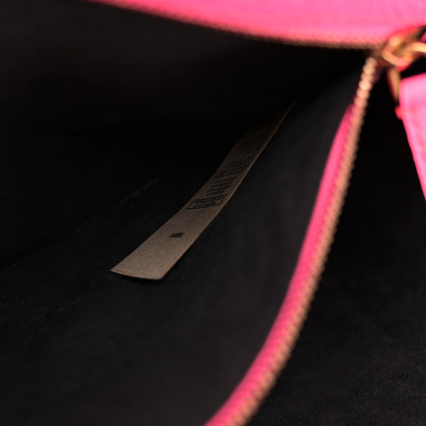 Grainy Calfskin Remington Tote Neon Pink