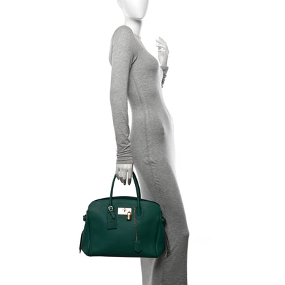 Louis Vuitton Veau Nuage Milla MM Emeraude 2 of 9