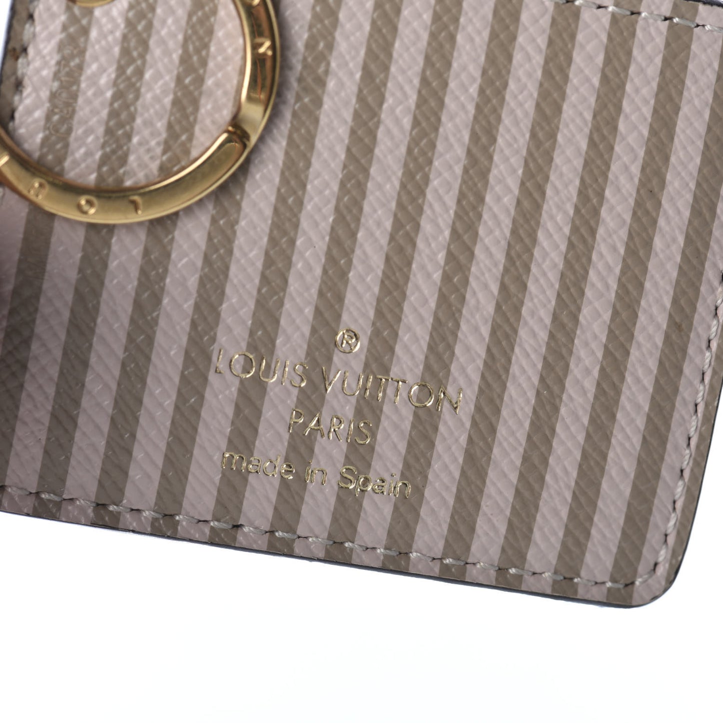 Damier Ebene Trunks and Locks Bag Charm