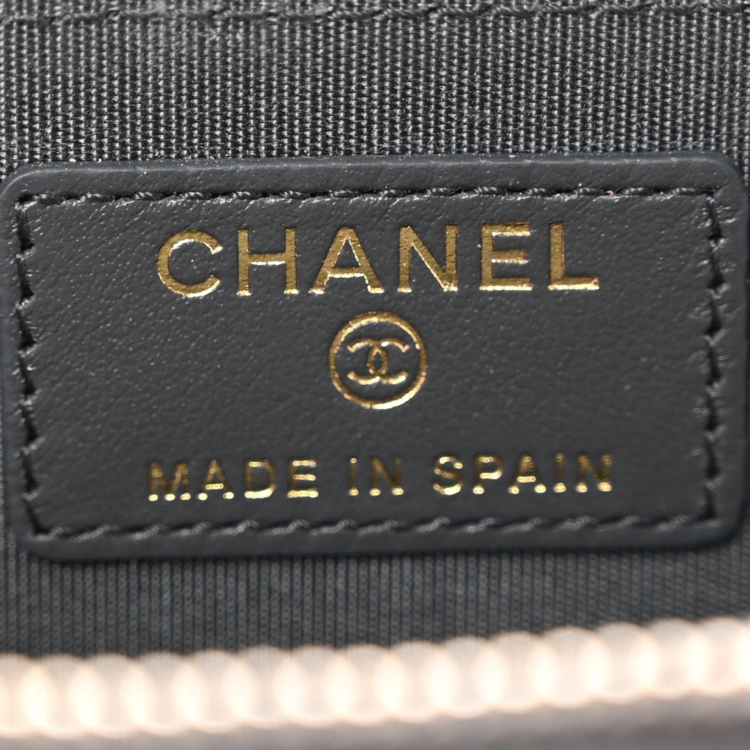 Chanel Lambskin Quilted Chanel 19 Zip Around Coin Purse Wallet Dark Grey 6 of 7