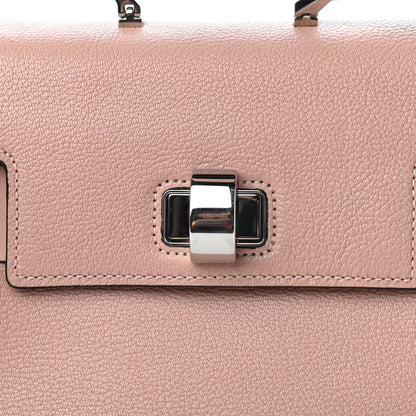 Miu Miu Goatskin Madras Click Top Handle Tote Orchidea 9 of 9